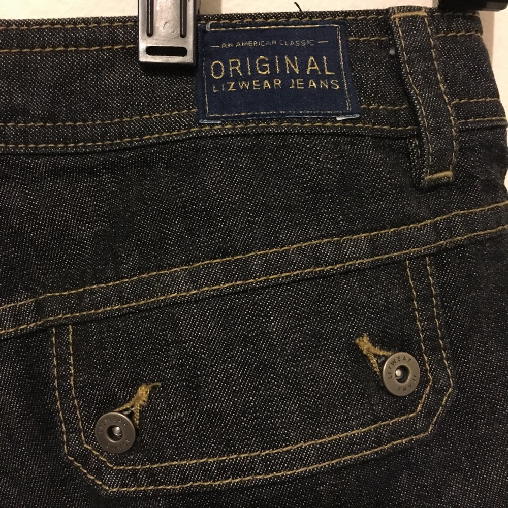 EUC LIZ CLAIBORNE Lizwear Denim Capris Jeans - Picture 3 of 4